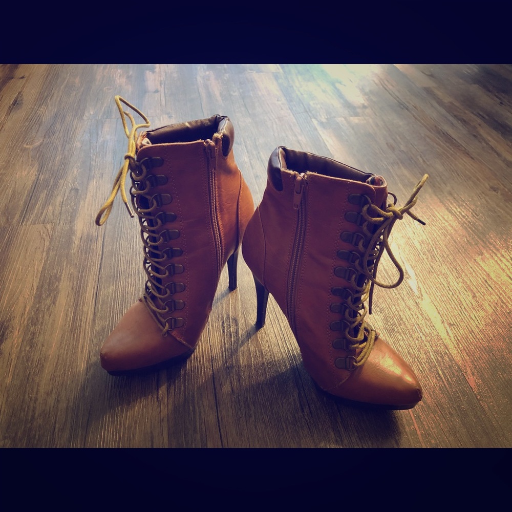 Sexy high heel booties